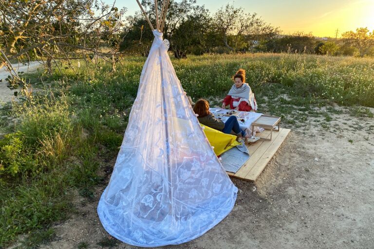Algarve Romantic Picnic in the vineyard